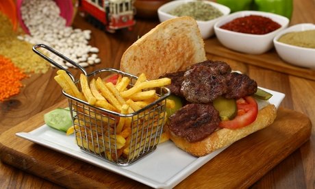 Mediterranes Sandwich inkl. Linsensuppe für 4 Personen