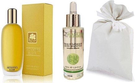 Geschenk-Set: Kahuna Benessere Serum 30 ml & Clinique Parfüm 25 ml