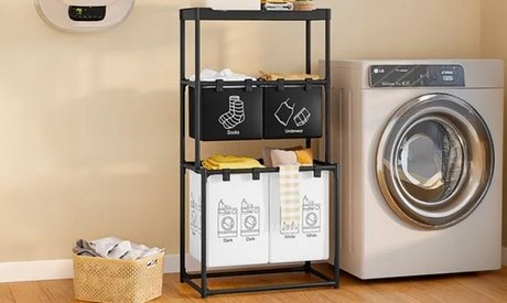 Wäsche-Organizer mit entnehmbaren Körben