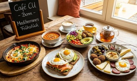 Für 1 Person: Frühstück nach Wahl inkl. Heißgetränk (einlösbar Mo. - Fr.)