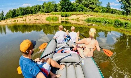 Für 1 Person: 3 5 Std. Bootstour 3D Bogenschießen & BBQ
