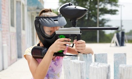 Für 2 Personen: Kinderpaintball (gültig donnerstags freitags und sonntags)