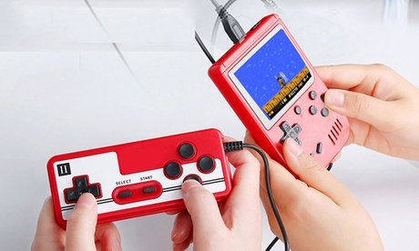 Tragbare Spielkonsole: Rot