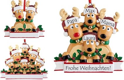 Weihnachtbaum-Deko: 1 / 6 Rentiere