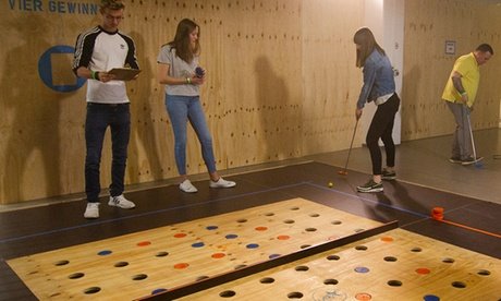 Für bis zu 10 Personen: 2 Stunden Abenteuer Minigolf Teameventpaket