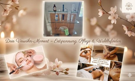 Valentinstagsspecial: 60 Min. Hot-Stone-Massage (Rücken & Beine) inkl. Gesichtsbehandlung für 1 Person