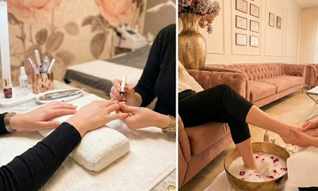 Beauty-Deluxe-Paket: Maniküre & Pediküre mit Fußmassage inkl. Shellack & Korean Lash-Lift für 1 Person