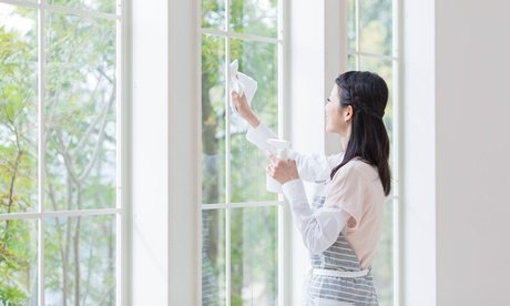 Fensterreinigung für bis zu 10 Fenster inkl Rahmen für 1 Person