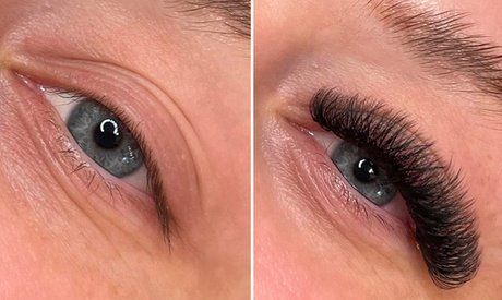 Wimpernverlängerung „Naturlook” mit 2D-Technik inkl. Refill nach 2 Wochen