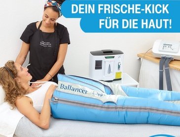 1x 40 Minuten maschinelle Lymphdrainage-Massage