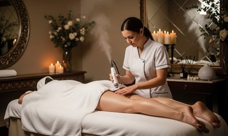 2x 45 Min. Microneedling an den Oberschenkeln