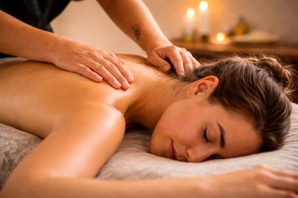45 Min. Rücken- Schulter- und Nacken-Massage für 1 Person