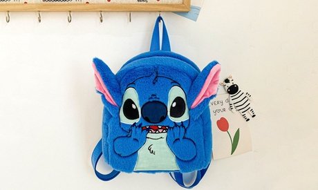 Lustiger Rucksack im Stich-Design