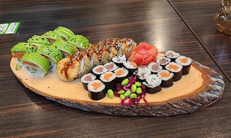 Für 2 Personen: Mozarts exklusive Sushiplatte