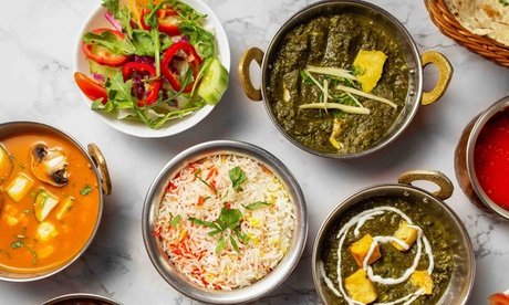 Für 4 Personen: Indisches 3-Gänge-Menü