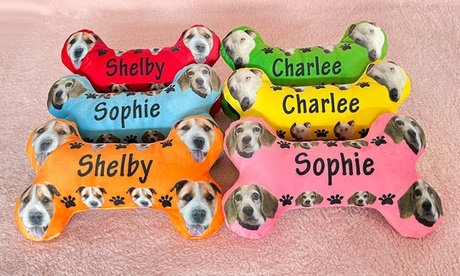 2x Personalisiertes Haustier-Spielzeug mit Foto und Namen (Versandkosten nicht inklusive)
