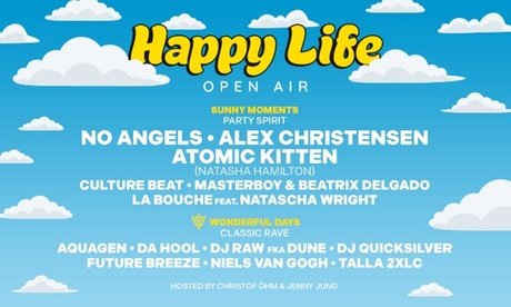 1 Regular-Ticket für das Happy Life Festival am 13.06.2026 ab 13:30 Uhr