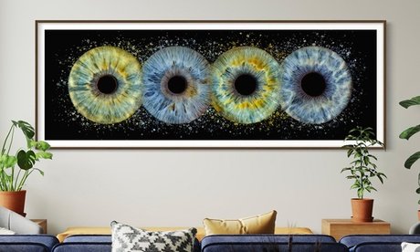 Für 3 Personen: Iris-Fotoshooting (3 Iriden) inkl. Datei als Download & Nachbehandlung