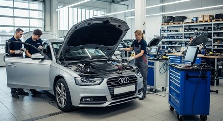 Service: Kleine Inspektion mit Ölfilter- und Ölwechsel