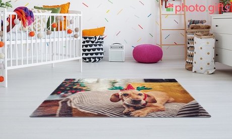 1x 140 x 90 cm großer Teppich mit eigenem Foto (Versandkosten nicht inklusive)