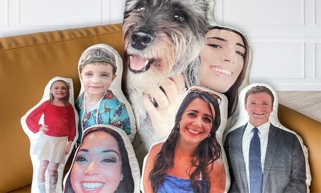 2x Personalisiertes 3D-Menschengesicht-Fotokissen (Versandkosten nicht inklusive)