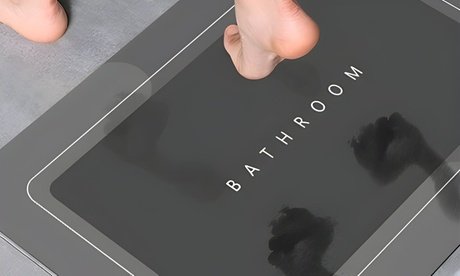 Rutschfeste und saugfähige Badematte