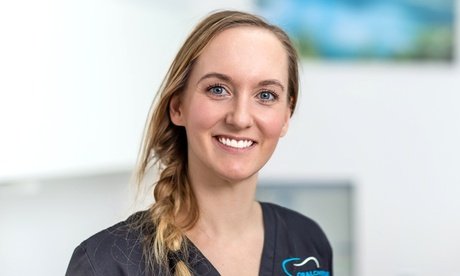 Professionelles Zahn-Bleaching in der Zahnarztpraxis für 1 Person