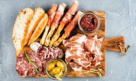 Für 2 Personen: Große italienische Frühstücksplatte inkl. O-Saft (einlösbar Mi.-Mo.)