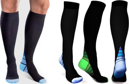 Sport-Kompressionssocken: 1 / L-XL