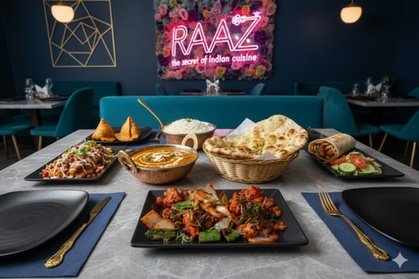 Indisches 2-Gänge-Menü nach Wahl für 4 Personen in Köln