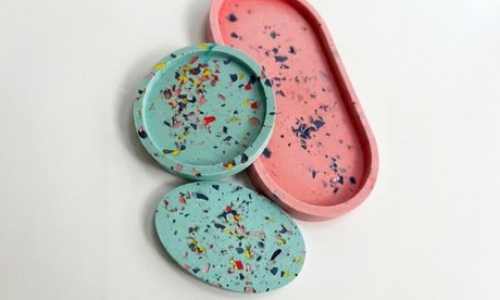 1 Person: Terrazzo Workshop gestalte Dein individuelles Schmuck- oder Deko-Schälchen