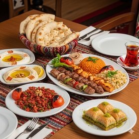 Für 1 Person: 3-Gänge-Menü mit Fleisch