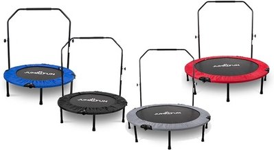 Mini-Fitness-Trampolin: 122 cm / Grau
