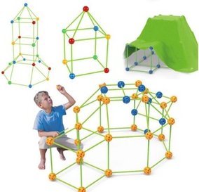 175-teiliger Burg-Bausatz für Kinder: 1