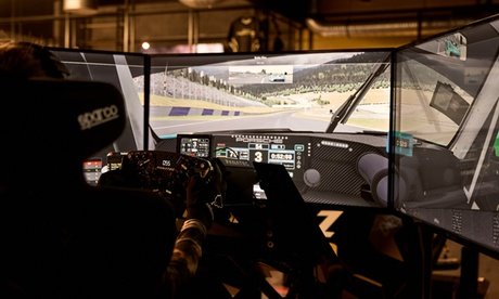 60 Minuten Full-Motion Rennsimulator für 1 Person