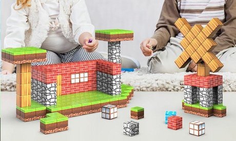 Magnetische Bausteine: 63 Stk.