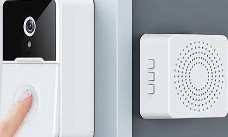 Drahtlose Nachtsicht-Türklingel mit Gong