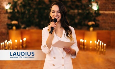 Inkl. Fernlehrerbetreuung Abschlussprüfung und Zertifikat: 6 Monate Onlinekurs Trauredner:in / Hochzeitsredner:in