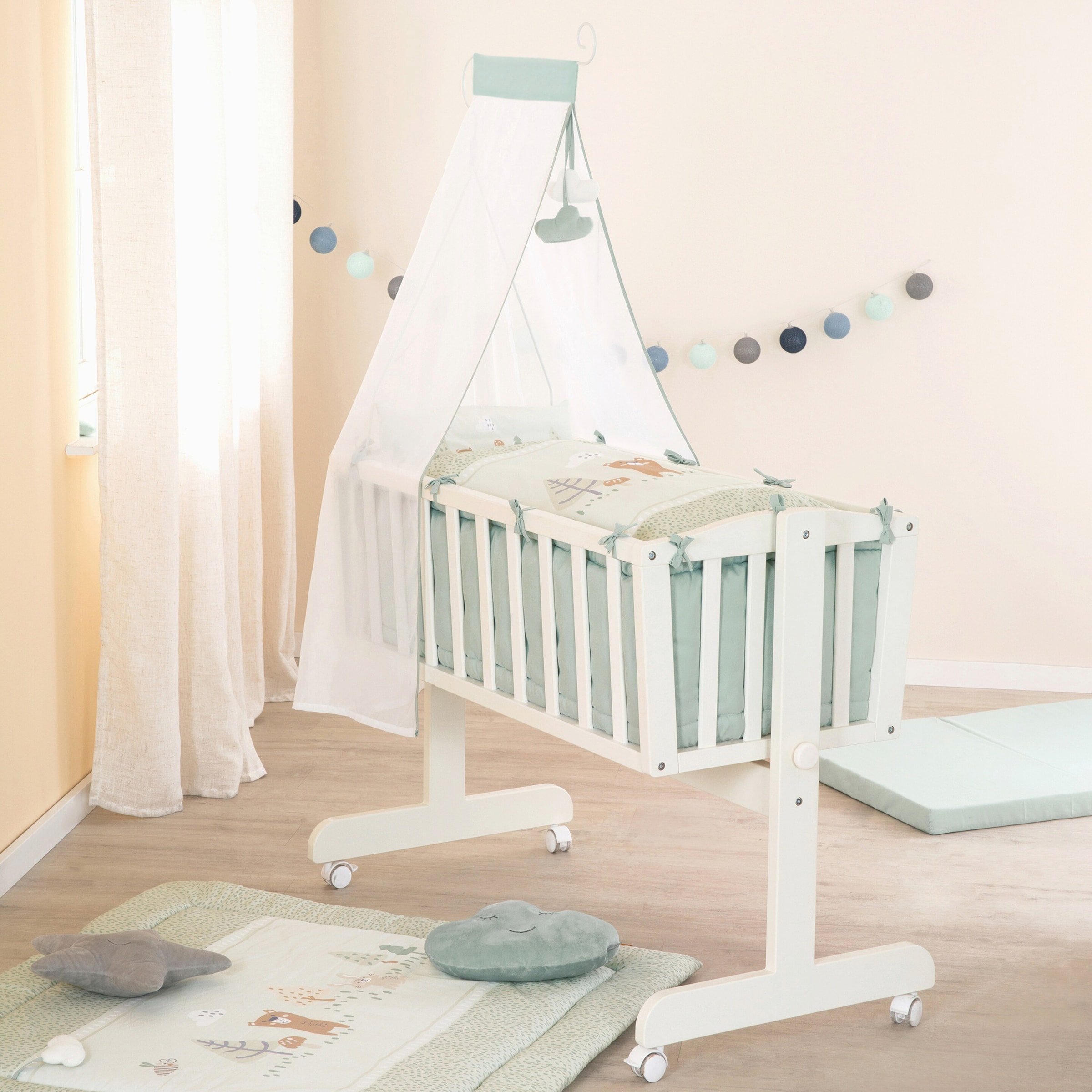 Roba Komplettwiegenset Woodland Buddies