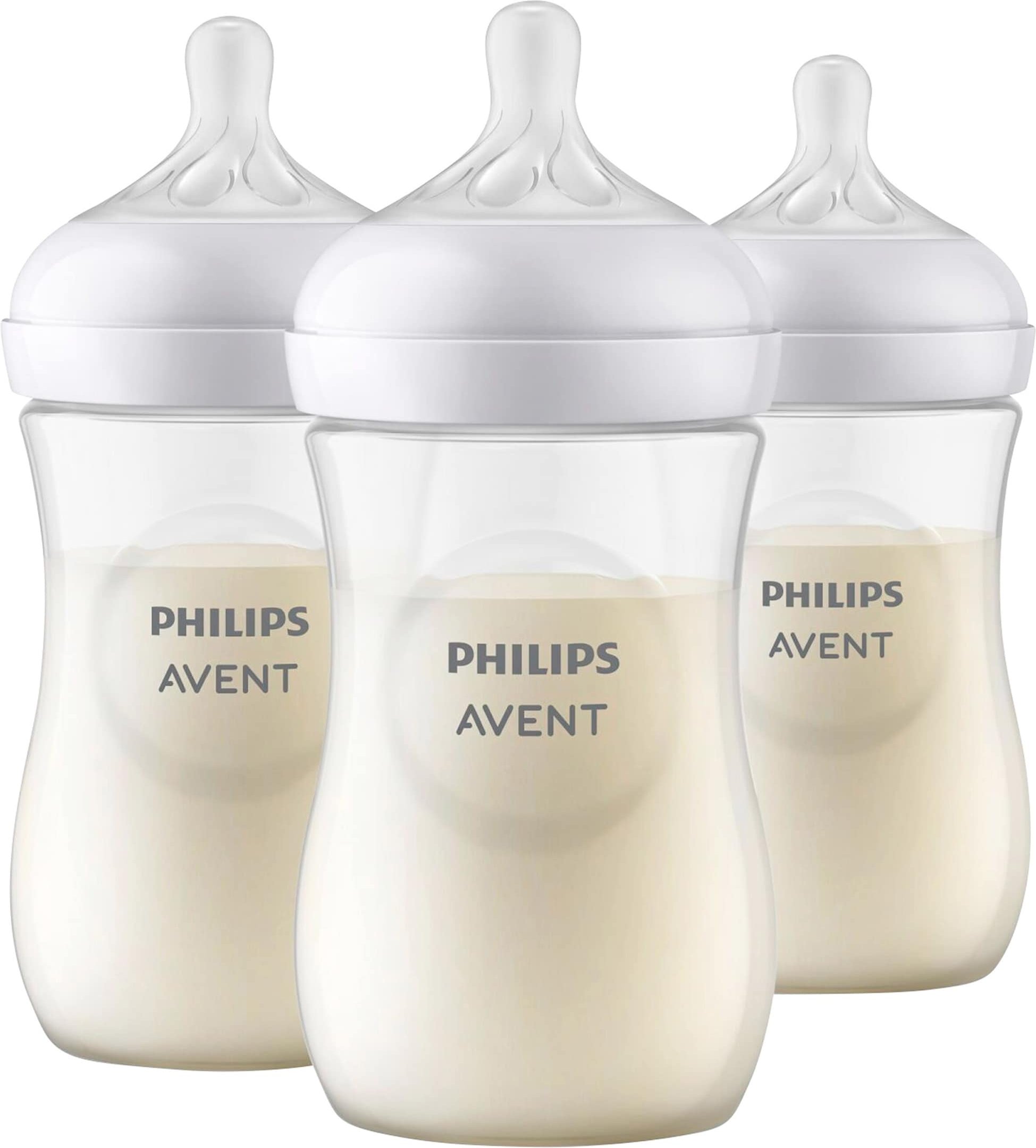 Philips Avent 3er-Pack Babyflasche Natural Response, 260ml, ab 1M