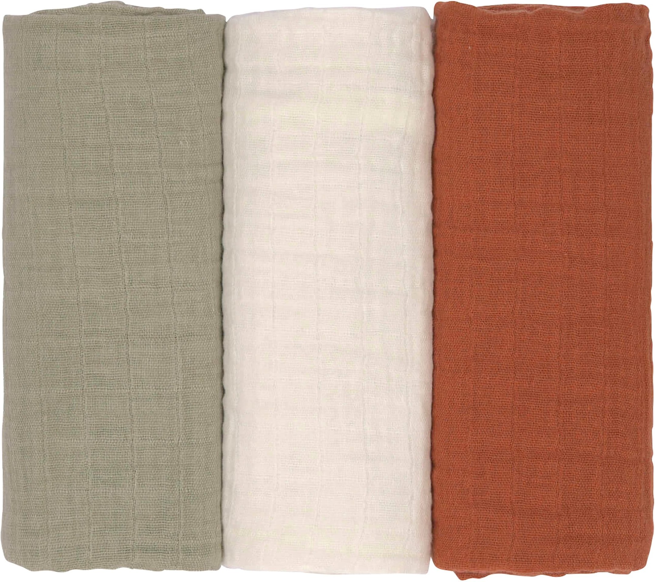 Thumbnail - Lässig 3er-Pack Mullwindeln 60x60 cm