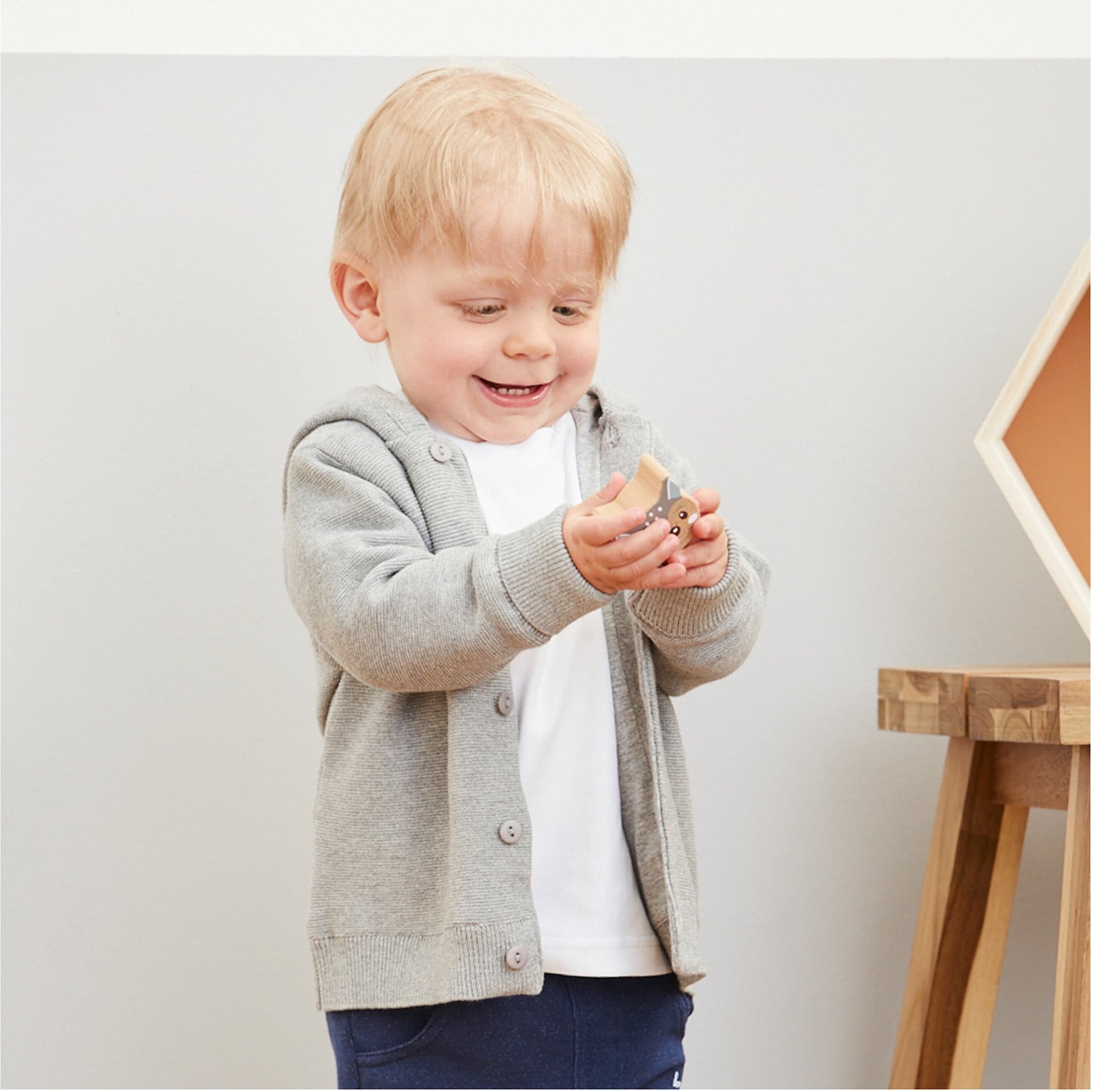 Bornino Lieblinge Strickjacke mit Kapuze