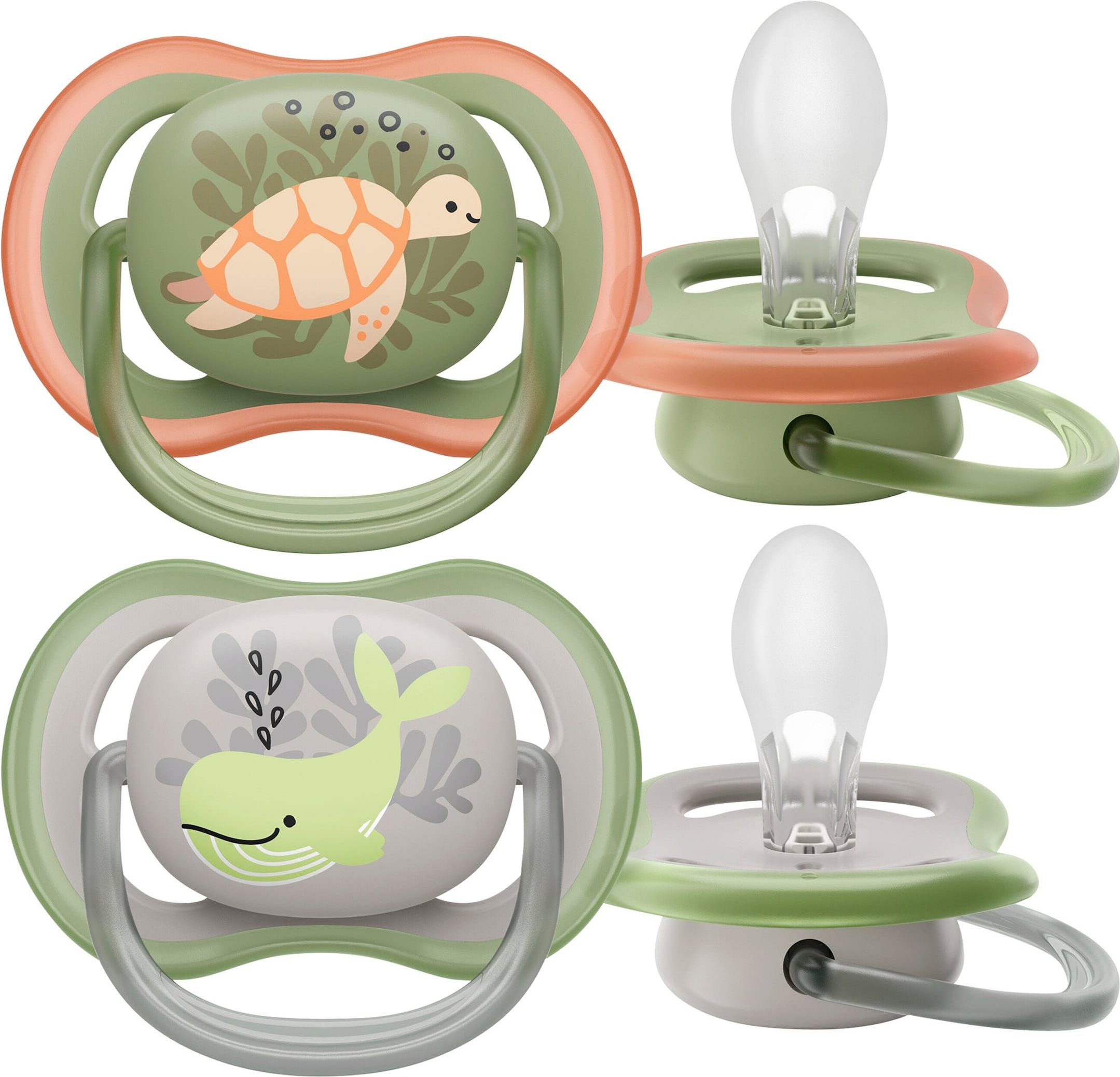 Philips Avent 2er-Pack Schnuller ultra air, 6-18M