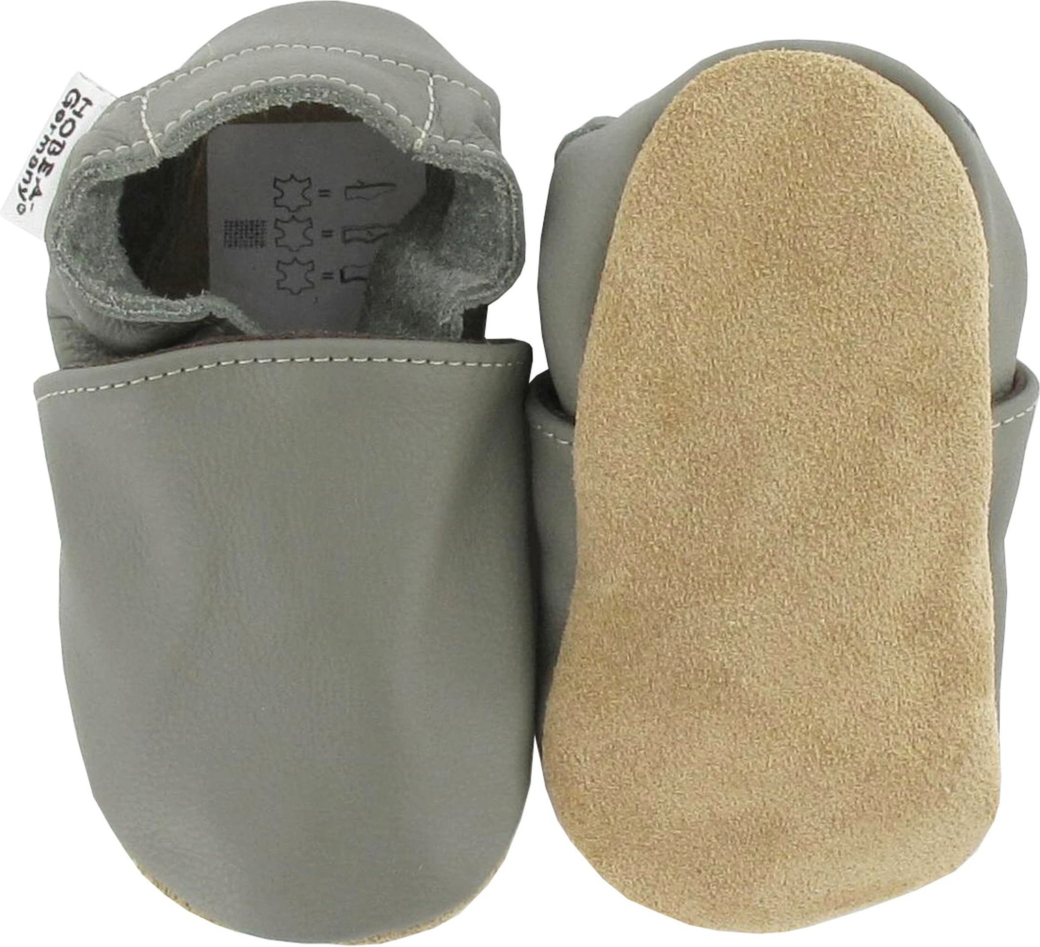 Hobea-Germany Krabbelschuhe dunkelgrau