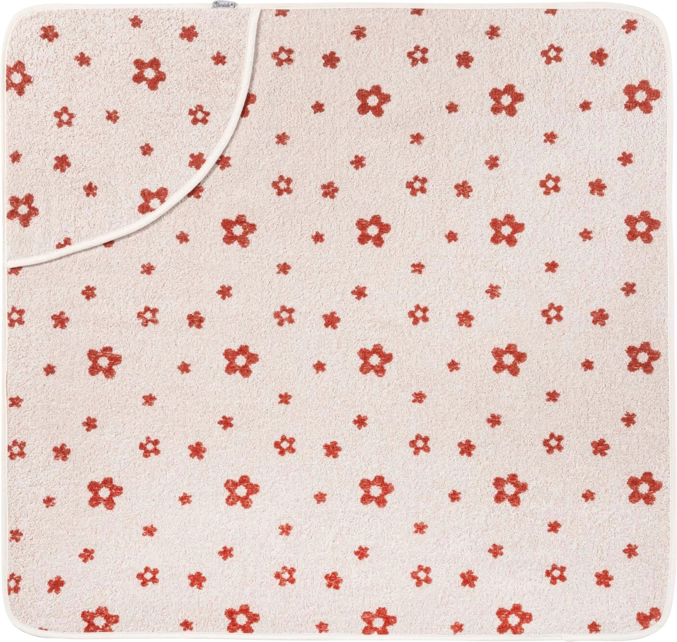 Sterntaler Kapuzenbadetuch 80x80 cm beige