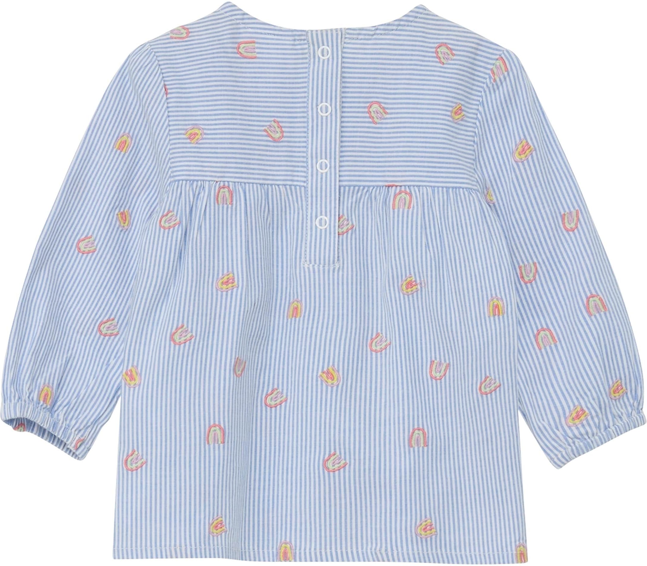 S.Oliver Bluse langarm Regenbögen Ringel