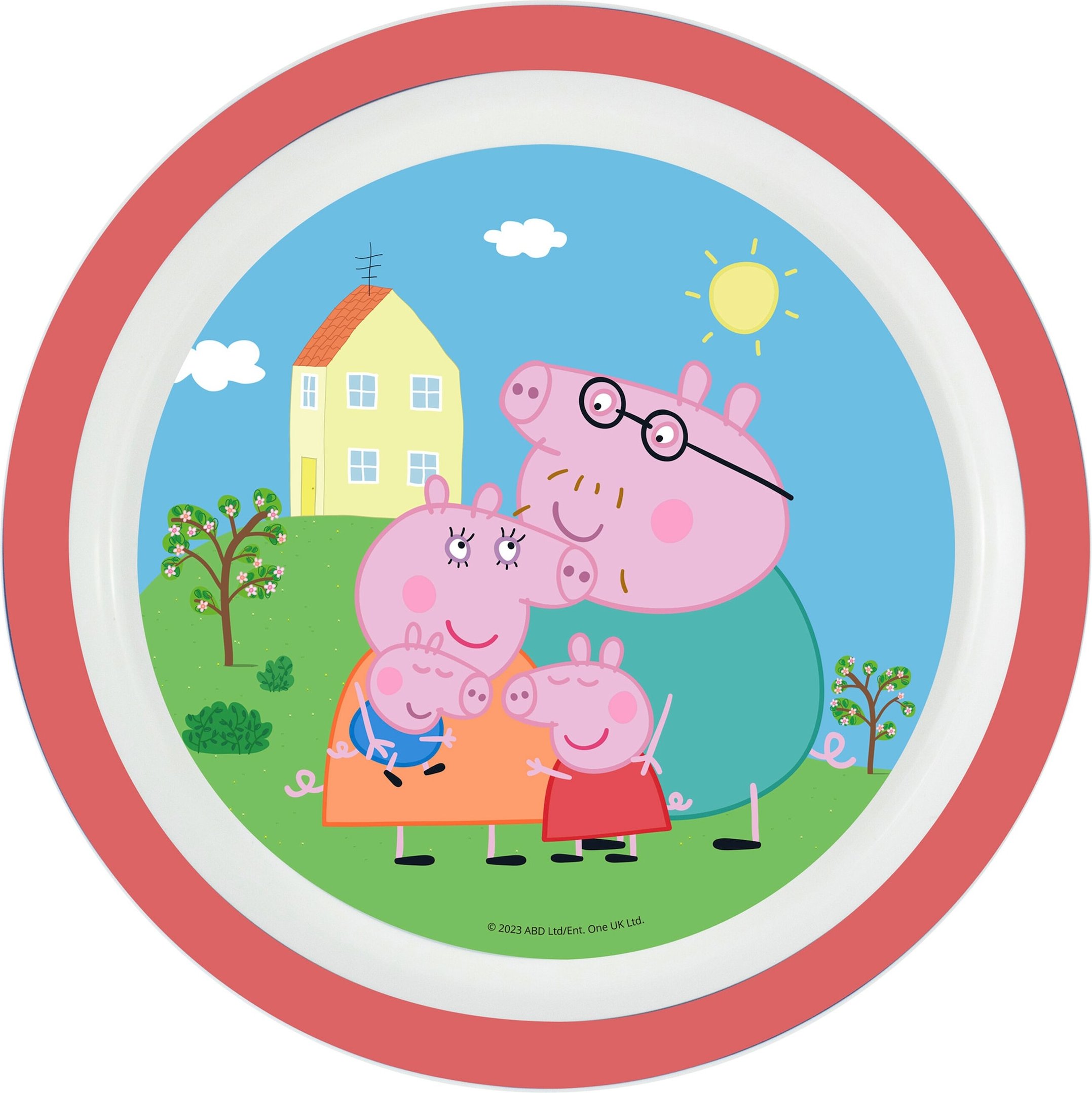 P:Os 3 tlg. Frühstücks-Set Peppa Pig