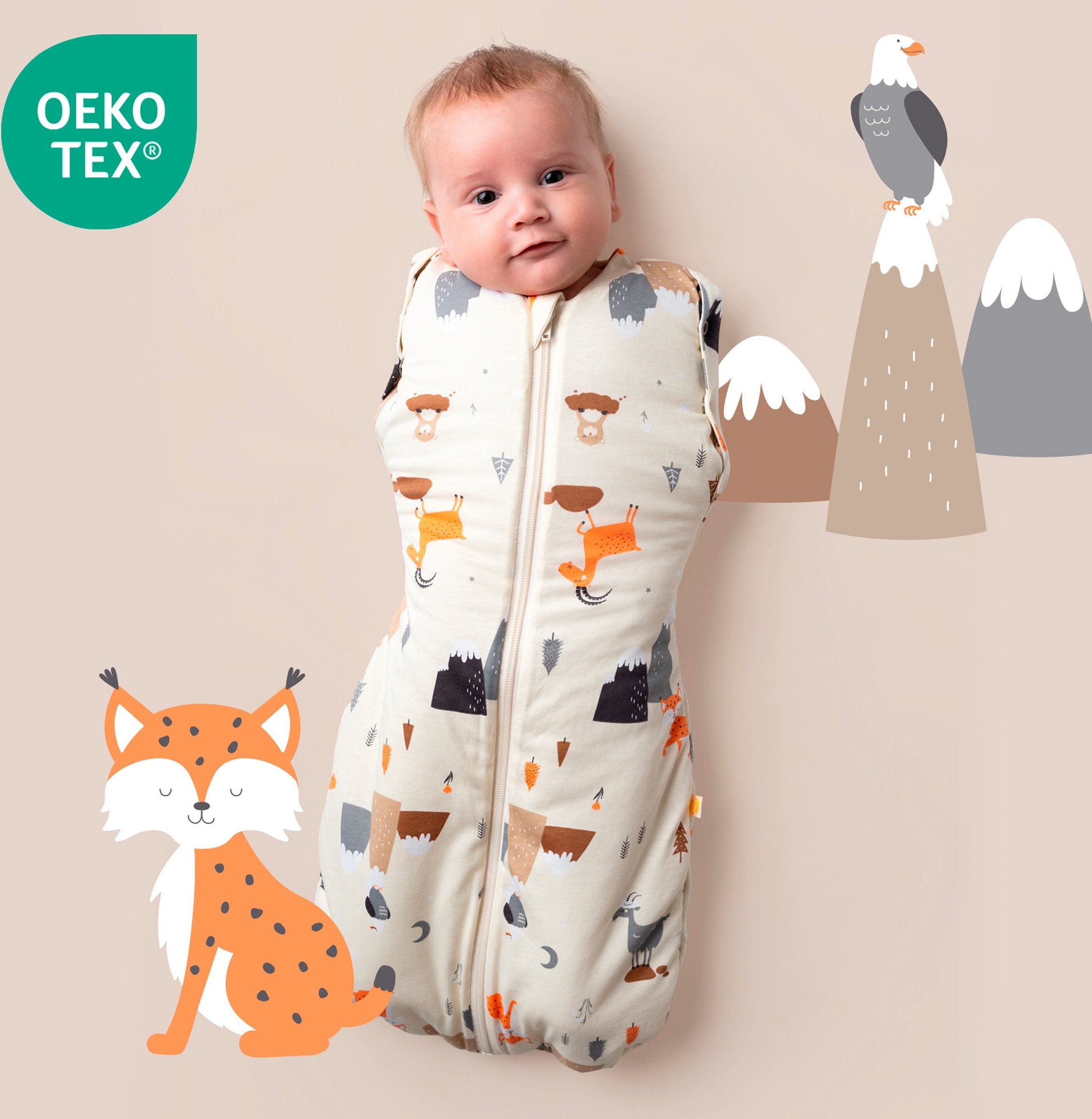 Schlummersack Schlafsack ohne Füßen 3.5 TOG