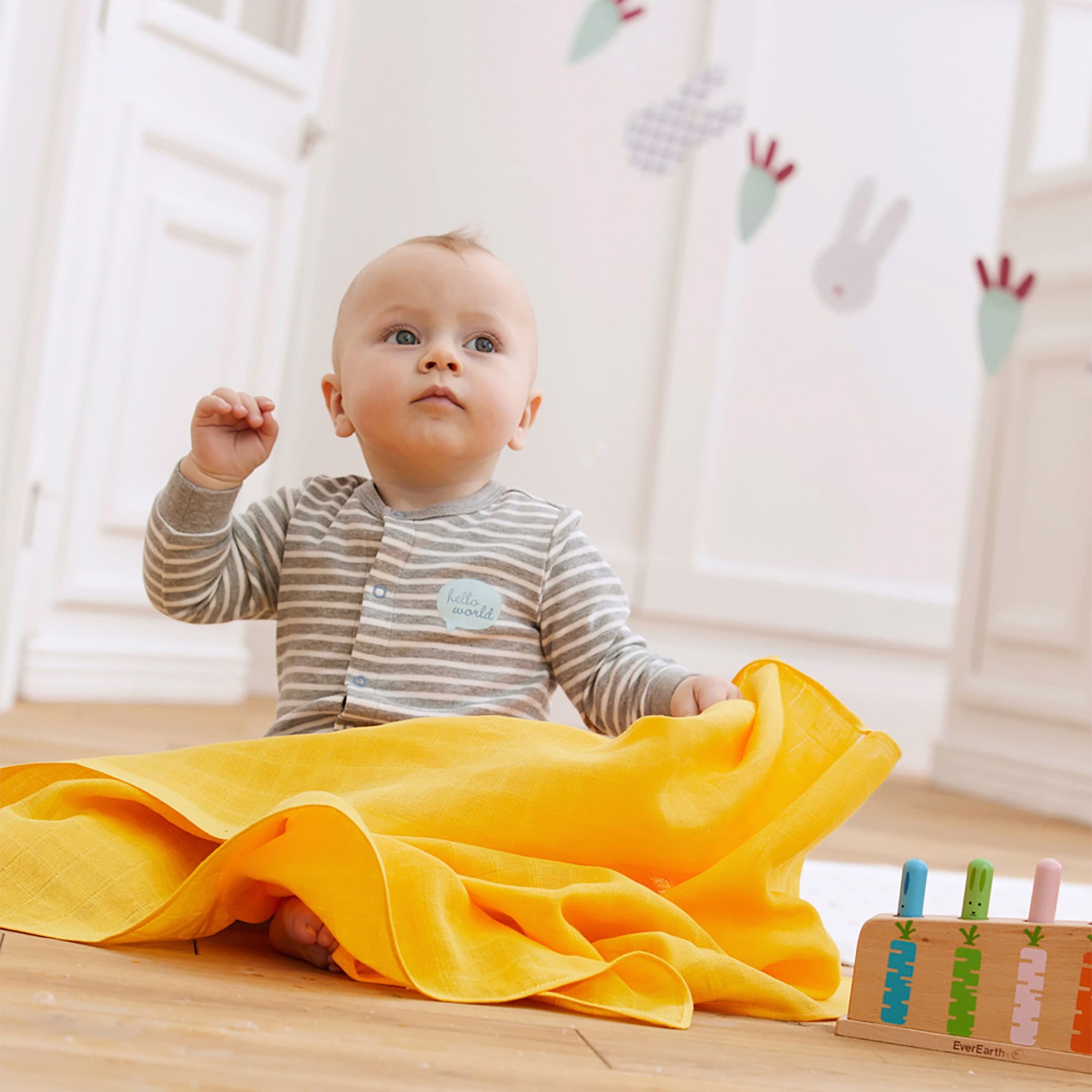 Bornino Lieblinge 4er-Pack Mullwindeln 80x80 cm