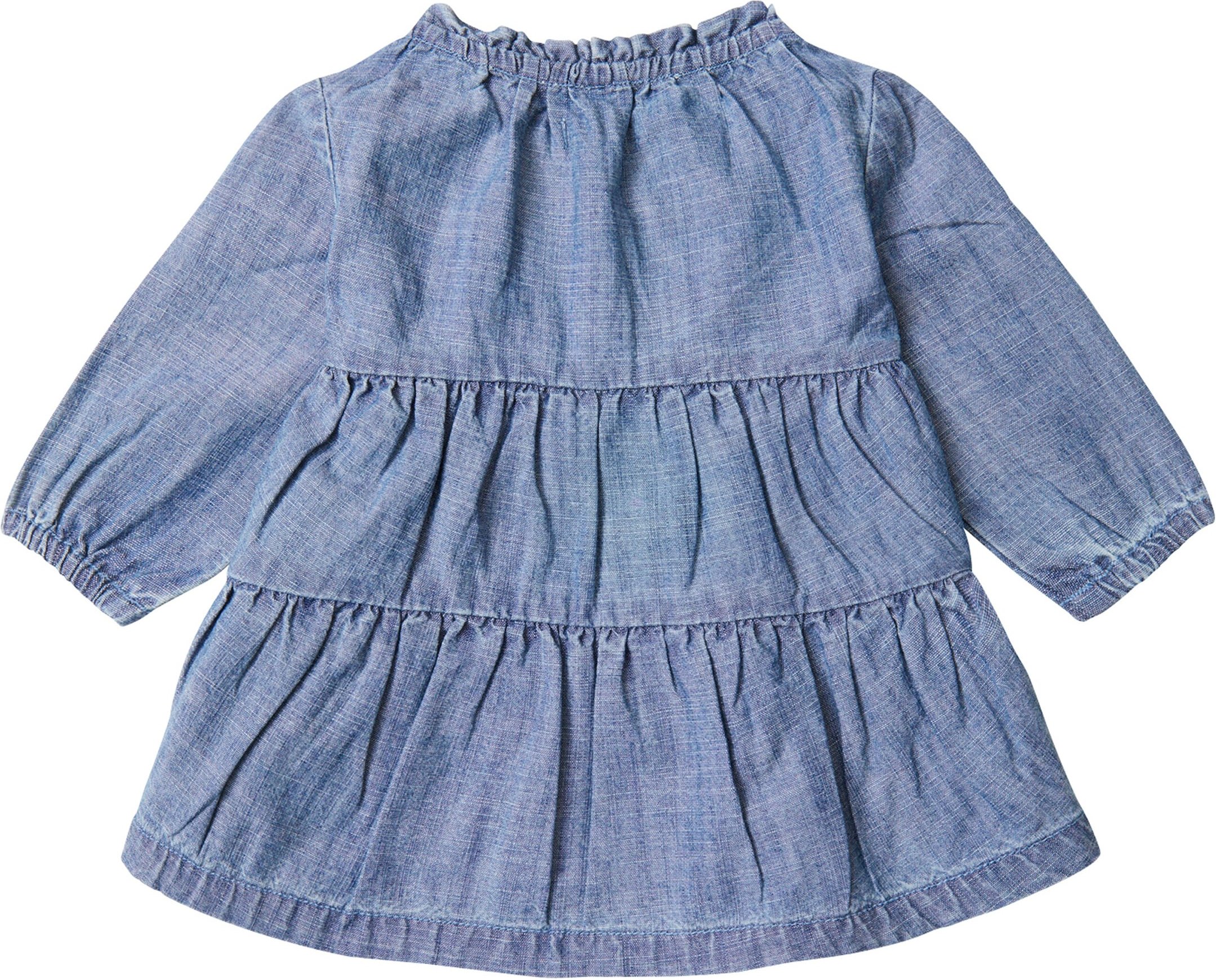 Noppies Jeanskleid langarm Rüsche